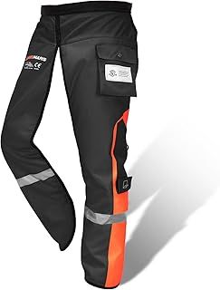Chainsaw Chaps - Heavy Duty Protective Apron with Adjustable Belt and Pocket, Forestry Safety Gear - One Size Fits All