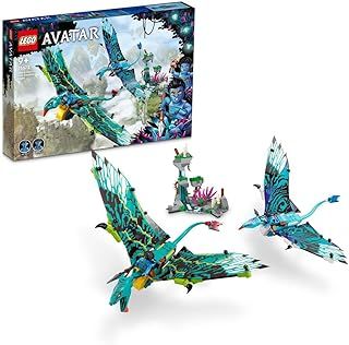 LEGO Avatar Jake & Neytiri First Banshee Flight, Pandora Movie Set with Toy Dragon-Like Figures, Minifigures and Glow in the Dark Elements, Gifts for 9 Plus Year Old Kids, Girls and Boys 75572