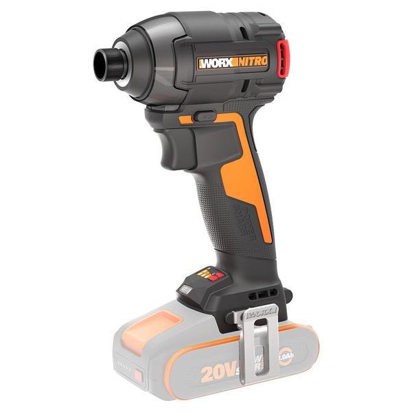 WORX WX265.9 20V PowerShare Brushless Cordless Impact Driver 116mm 200Nm
