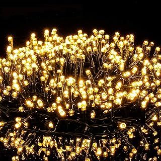 Avoalre LED Christmas String Lights 25M 1000LEDs Warm White Christmas Lights 8 Modes IP44 Low Voltage Outdoor Cluster Fairy Light Plug in for Home Garden Xmas Tree Wedding Party Decoration
