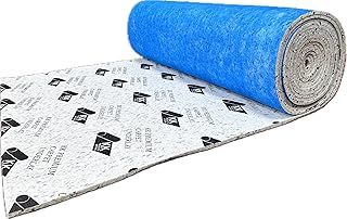 12mm Thick PU Carpet Underlay Total Area Mat with Sound Insulation, Eco-Friendly Material – Easy Install & Customizable – UK Manufactured Quality Luxury Feel 15m² Roll