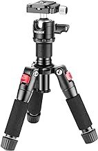 Neewer Portable Desktop Mini Tripod - Aluminum Alloy 20 inches/50 Centimeters with 360 Degree Ball Head, 1/4 inch Quick Shoe Plate for DSLR Camera Video Camcorder, Load up to 11 pounds/5 kilograms