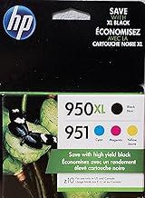 HP 950XL/951 Black Ink Cartridges High Yield and Standard Color C/M/Y