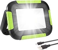 LE Camping Light Rechargeable, 1000 Lumen Portable Work Light Rechargeable, Bright Outdoor Camping Lantern with 4400mAh Power Bank, 3 Modes LED Floodlight for Emergency, Power Cuts, Tents and More