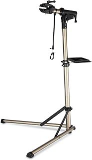 CXWXC Bike Maintenance Stand, Bike Repair Stand with 360° Rotatable Grip, Magnet Tool Tray, Handlebar, Max Load 60 LBS, Foldable,Lightweight for Road Bike and Mountain Bike,Easy to Assemble