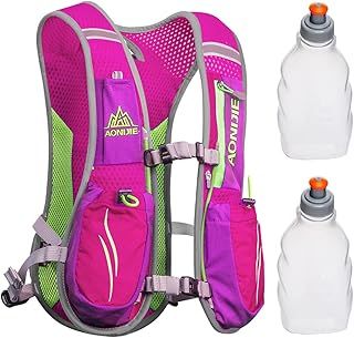 Geila Hydration Backpack, Hydration Vest Outdoors Sport Trail Marathoner Running Race Lightweight Rucksack for Men & Women