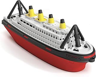 Toy Titanic Cruise Ship Float Swimming or Paddling Pool Floating Beach Bath Time Boat Gift for Children Kids Toddlers
