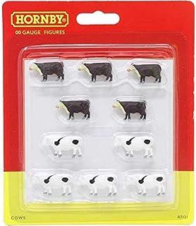 Hornby R7121 Cows for Model Railway OO Gauge, Model Train Accessories for Adding Scenery, Dioramas, Woodland, Buildings and More, Model Making Kits - 1:76 Scale Model Accessory