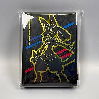 PoKéMoN Pokemon Trading Card Game Crown Zenith Elite Trainer Box Exclusive Lucario Sleeves 65 Count (158-85147B)