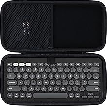 Hard Case Compatible with Logitech Pebble Keys 2 K380s K380 Bluetooth Wireless Keyboard (Graphite Case)