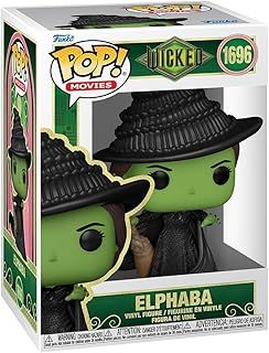 Funko Pop! Movies: Wicked - Elphaba - Collectable Vinyl Figure - Gift Idea - Official Merchandise - Toys for Kids & Adults - Movies Fans - Model Figure for Collectors and Display