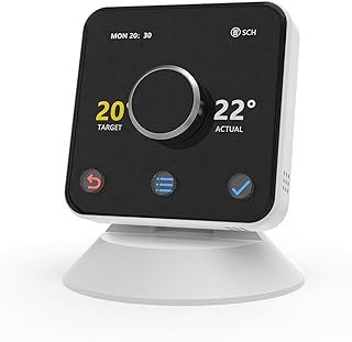 HOLACA Stand for Active Heating Thermostat, Anti-Slip Stand, Heating Thermostat V3/V1 Stand Holder, White