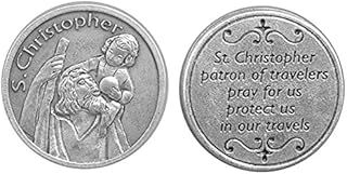 Saint Christopher Pocket Token. St Christopher Charm. Perfect for your pocket, wallet or purse.