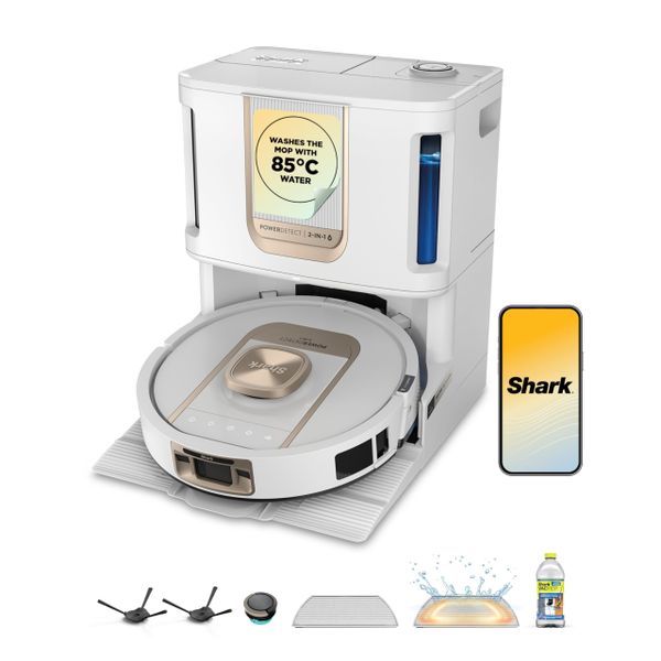Shark ThermaCharged PowerDetect Wet & Dry Robot Vacuum, AV2910XEUKWH