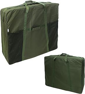 LFS Extra Large Bed chair Deluxe Padded Carry Bag Holdall Carp Coarse Fishing Green XL