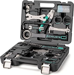 27-Piece Bike Tool Kit - Mountain/Road Bike Repair Kit With Storage Case