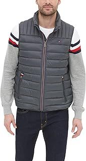 Tommy Hilfiger Men's Lightweight Packable Puffer Vest