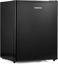 Subcold Eco35F Mini Freezer | 4-Star Table Top Unit | Small Energy-Efficient Appliance with Adjustable Thermostat & Reversible Door | Customisable Storage Removable Shelf (Black)