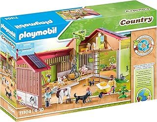 Playmobil 71304 Country Large farm, made of sustainable material with many functions and accessories, fun imaginative role play, playsets suitable for children ages 4+