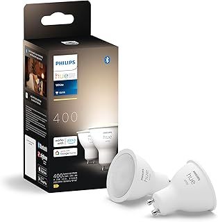 Philips Hue GU10 – Smart Spotlight – (2-Pack) White