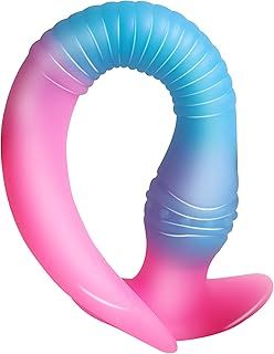 Extra Large Dildo Anal Sex Toys Soft Long Dildo for G-Spot and Prostate Massager, Monster Dildo Silicone Adult Toys with Suction Cup, Giant Dildo Butt Plug Fantasy Dildo for Men and Women (22.4 in)