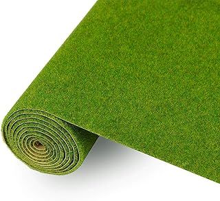 Evemodel CP138 Artificial Model Grass Mat Trains Grass Green 40 x 100cm or 15.7"x 39"for Decoration Kids Craft Scenery Model DIY