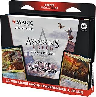Magic: The Gathering Assassin's Creed Starter Kit | 2 Ready-to-Play Decks (French Version)