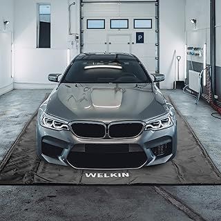 Containment Mat, 7'9" x 16' Non-Slip Garage Floor Mat - Heavy Duty Waterproof Protection from Snow, Rain and Mud for Cars