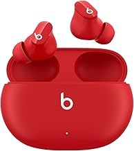 Beats Studio Buds – True Wireless Noise Cancelling Earbuds – IPX4 rating, Sweat Resistant Earphones, Compatible with Apple & Android, Class 1 Bluetooth, Built-in Microphone Red