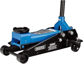 Draper 09179 Trolley Jack, 3 Tonne, Blue and Black