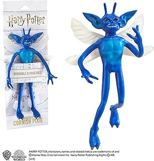 The Noble Collection Bendable Cornish Pixie Figure Officially Licensed 7in (18 cm) Harry Potter Bendable Toy Posable Collectable Chamber of Secrets Doll Figure - For Kids & Adults