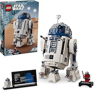 LEGO Star Wars 75379 R2-D2 Building Toy - Play and Display Droid Figure with Rotating Head, Periscope & Tools - incl. a Darth Malak Minifigure - Gift for Boys & Adult Fans