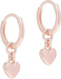 Ted Baker Harrye Tiny Heart Huggie Hoop Earrings For Women