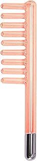 High Frequency Wand Electrode Glass Tube 3 Colours 7 Shape Portable Beauty High Frequency Device Replacement Parts Elitzia ETJX006RC (Orange Comb)