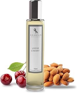 Arabian Opulence FR313 Loose Cherry Roll-on Perfume Oil for Women and Men, Luxurious and Concentrated Long Lasting Perfume Oil, Alcohol-Free Travel Size Body Scent for All-Day Freshness (15ml)