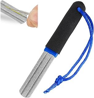 Precision V-Groove Dart Sharpener - Compact, Slim Design for Optimal Steeltip Dart Maintenance, Rapid Sharpening Tool for Reduced Bounce Outs