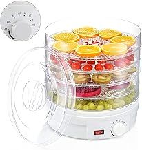5 Tray Food Dehydrator Mini Electric Freeze Dryer 35-70° Temperature Adjustable Freeze Dryer Machine for Home Healthy & Natural Fruits Vegetables Food 31 * 28 * 28CM