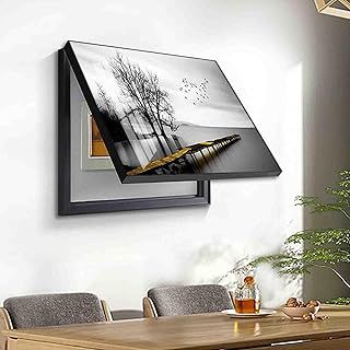 Indoor Electric Meter Cover,Decorative Painting Counter Cover Cover Decorative Electric Box Creative Detachable Meter Box Cover,001,40 * 30cm