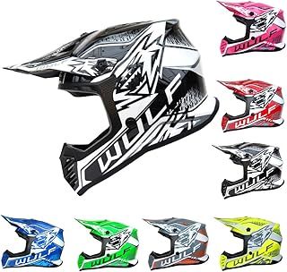 Wulfsport KAIR-X Helmet Kids Motocross Helmet- Blue L (51-52cm)