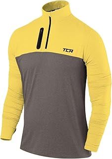 TCA Fusion Gym Tops for Men Training Sports Long Sleeve Running Top Men Gym Clothes