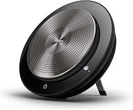 Jabra Speak 750 Speaker Phone - Unified Communications Certified Portable Conference Speaker with Bluetooth Adapter and USB - Connect with Laptops, Smartphones and Tablets