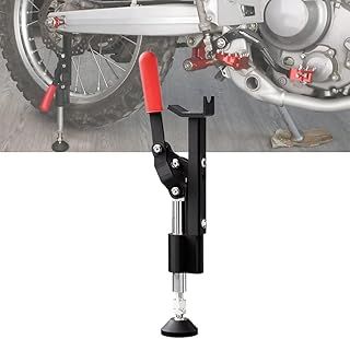 Motorcycle Portable Lift Stand,Foldable Front Rear Wheel Stand,Adjustable Height Wheel Cleaning Tire Washing Stand for Motorcycles Dirt Bikes