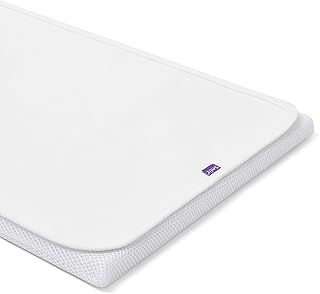 SnuzPod 4 Waterproof Mattress Protector – 40 x 75.5cm – 100% Waterproof with Moisture-Wicking Cotton Surface