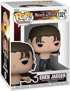 Funko POP! Animation: AoT - Eren Jaeger Jeager - Attack on Titan - Collectable Vinyl Figure - Gift Idea - Official Merchandise - Toys for Kids & Adults - Anime Fans - Model Figure for Collectors