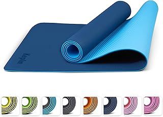KEPLIN Yoga & Exercise Mat with Carry Strap, Large Non-Slip Comfortable Training & Workout Floor Mat for Home or Outdoor, Gym, Pilates, Gymnastics, HiiT, Stretching & Meditation