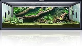 Phailazoo 85 Gallon Reptile Tank, Snake Vivarium with Front Opening Sliding Door For Easy to Maintain Bearded Dragon Vivarium 48''x24''x18''