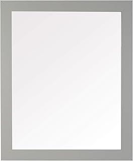 URBNLIVING Hanging Framed Wall Mirror Hallway Horizontal Mountable (47x57cm)