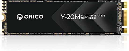 ORICO M.2 2280 SATA SSD, 512GB Internal M.2 SSD with B+M Key for Desktop/Laptop, SATA III 6Gbps NGFF Solid State Drive Low Power Consumption (PCIe NVMe Incompatible) - Y20M