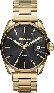 Diesel MS9 Watch for Men, Quartz Movement with Silicone, Stainless Steel or Leather Strap