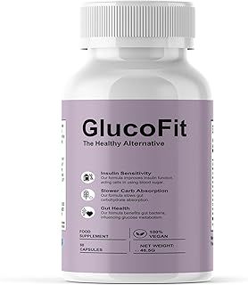 GlucoFit The Healthy Alternative/Weight Management Capsules - Natural Ingredients - 60 Capsules/Supplement Heaven